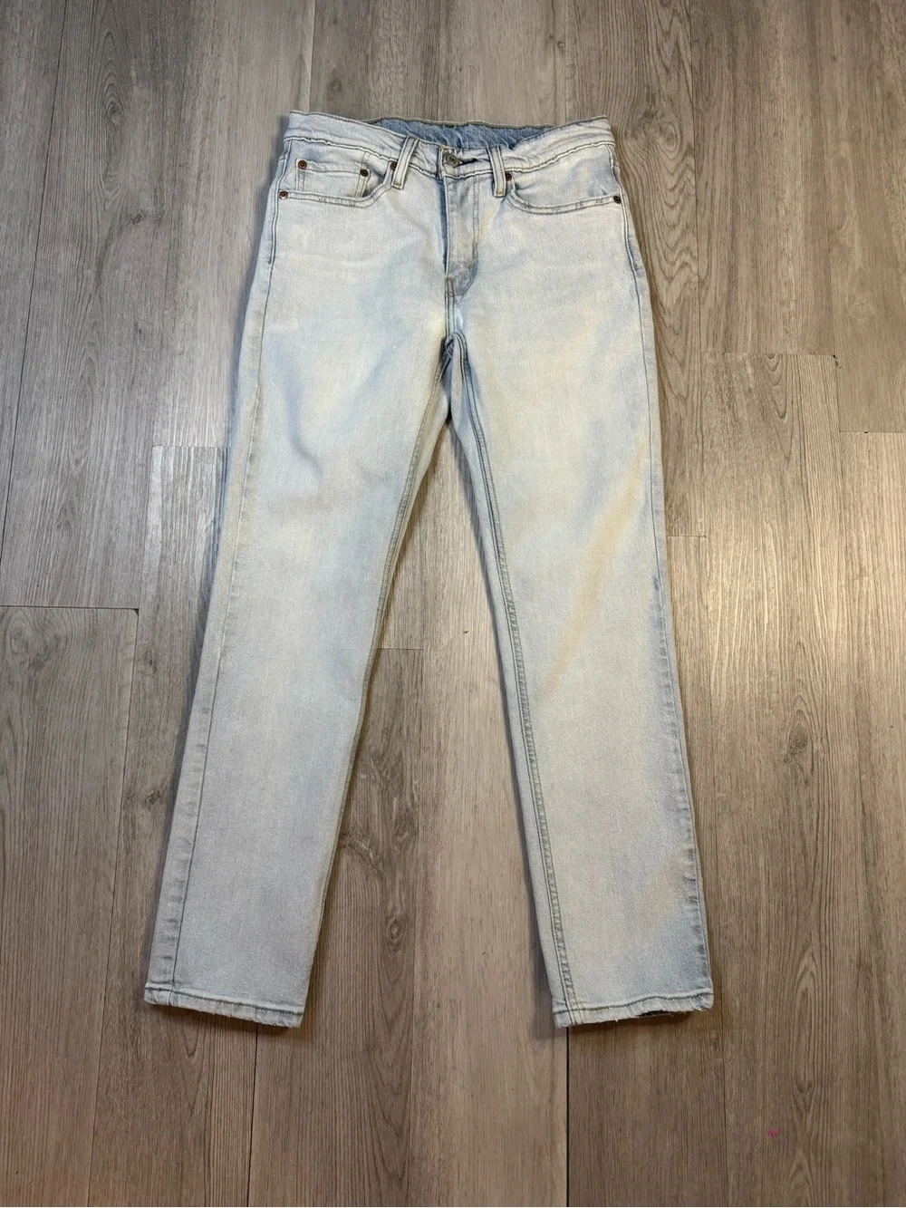 Levi’s 511 Men’s Slim Fit Light Wash Blue Stretch Denim Jeans 31x30